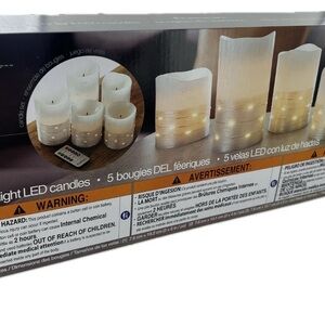 LED Flameless Candle Set with Remote